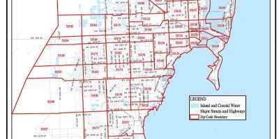 Miami map - Maps Miami (Florida - USA)