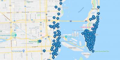 Miami citi bike map