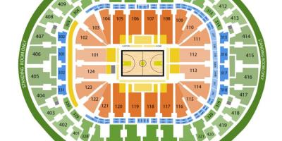 American Airlines Arena map