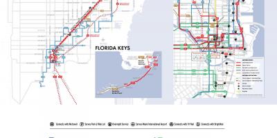 Miami bus routes map